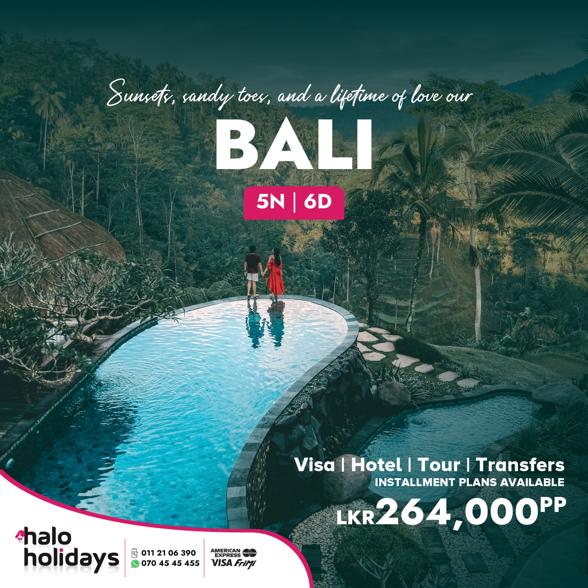 Halo Holidays LK Facebook ad: Planning your honeymoon?