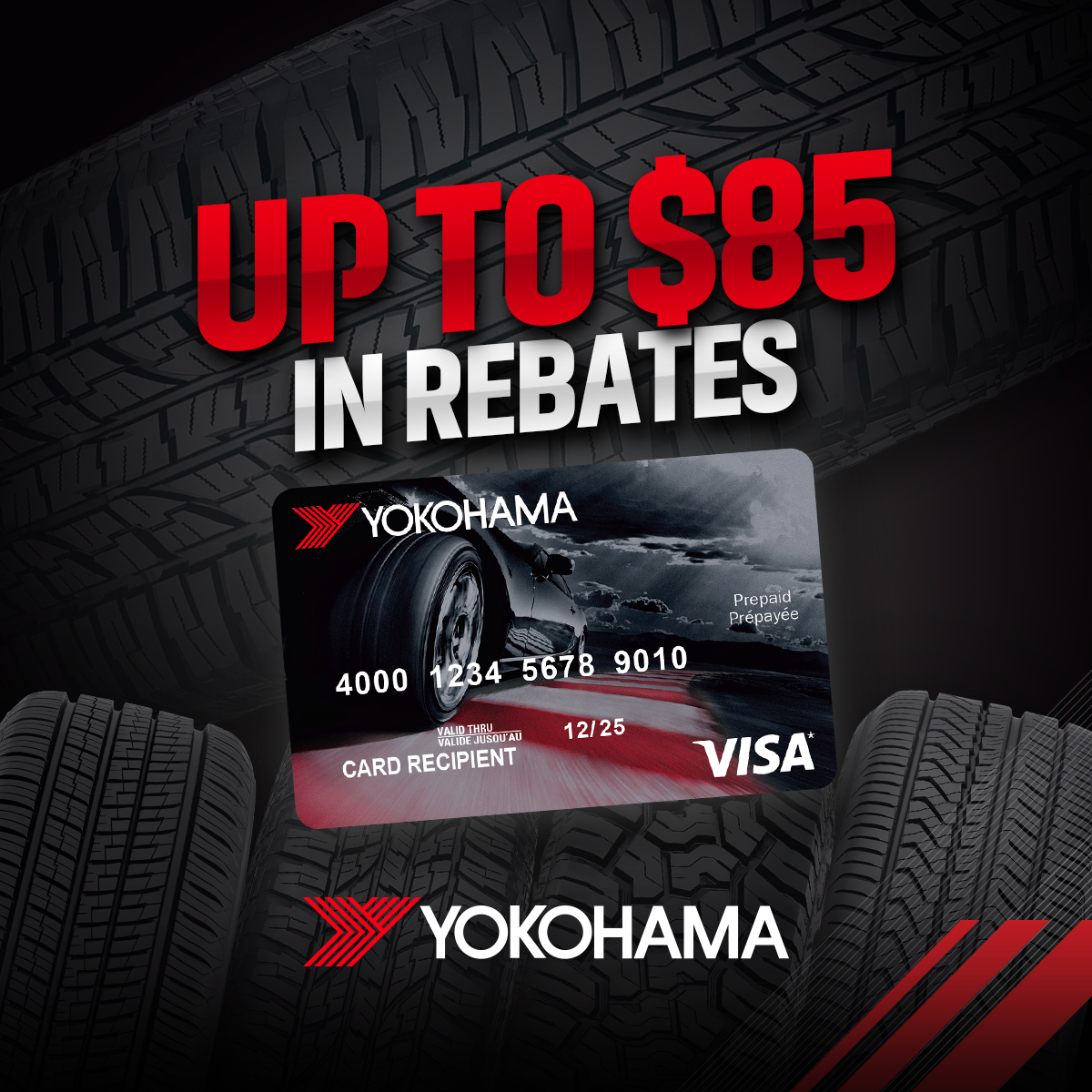 Yokohama Tire Canada Facebook ad