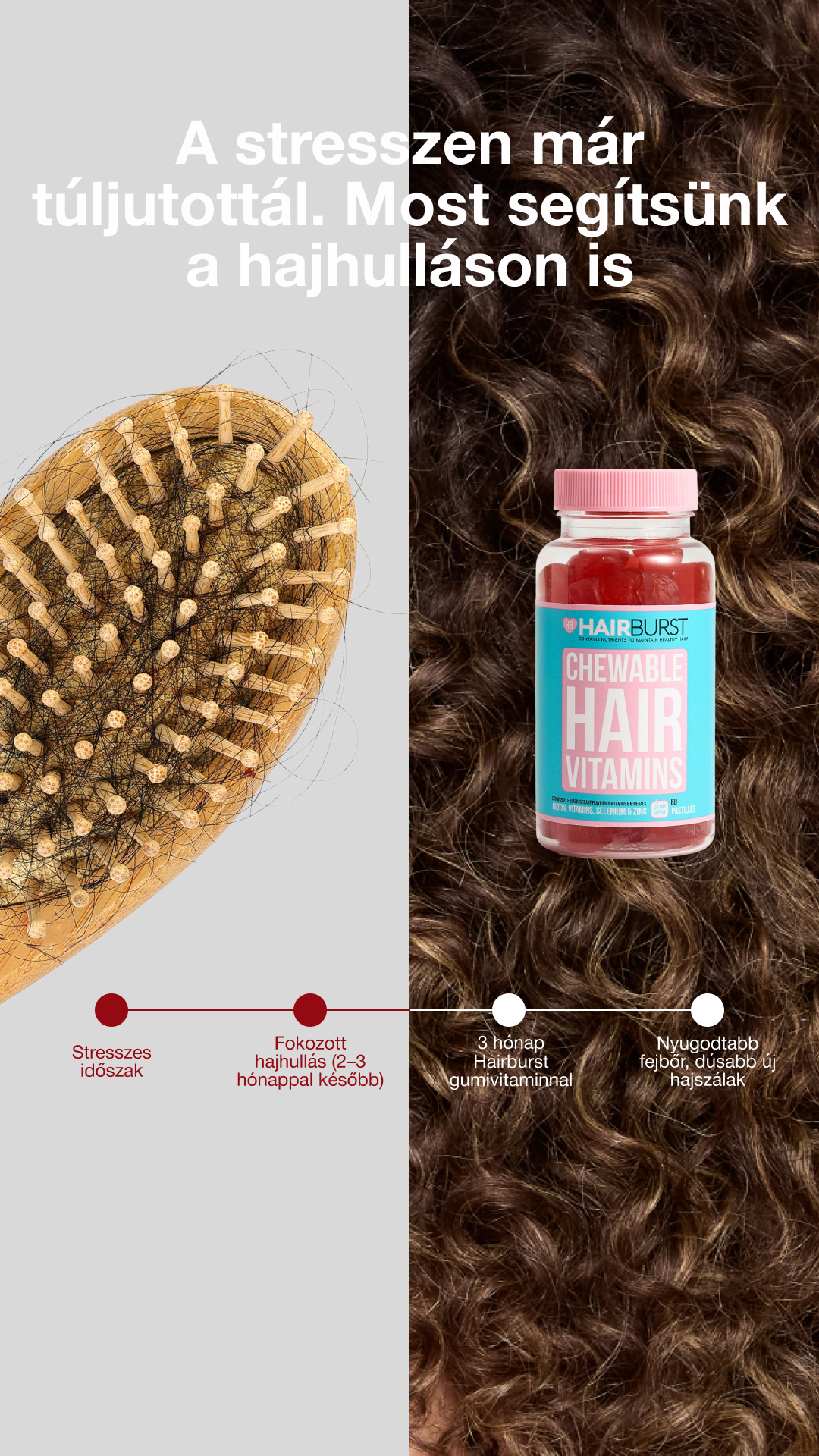 Hairburst Hungary Facebook ad
