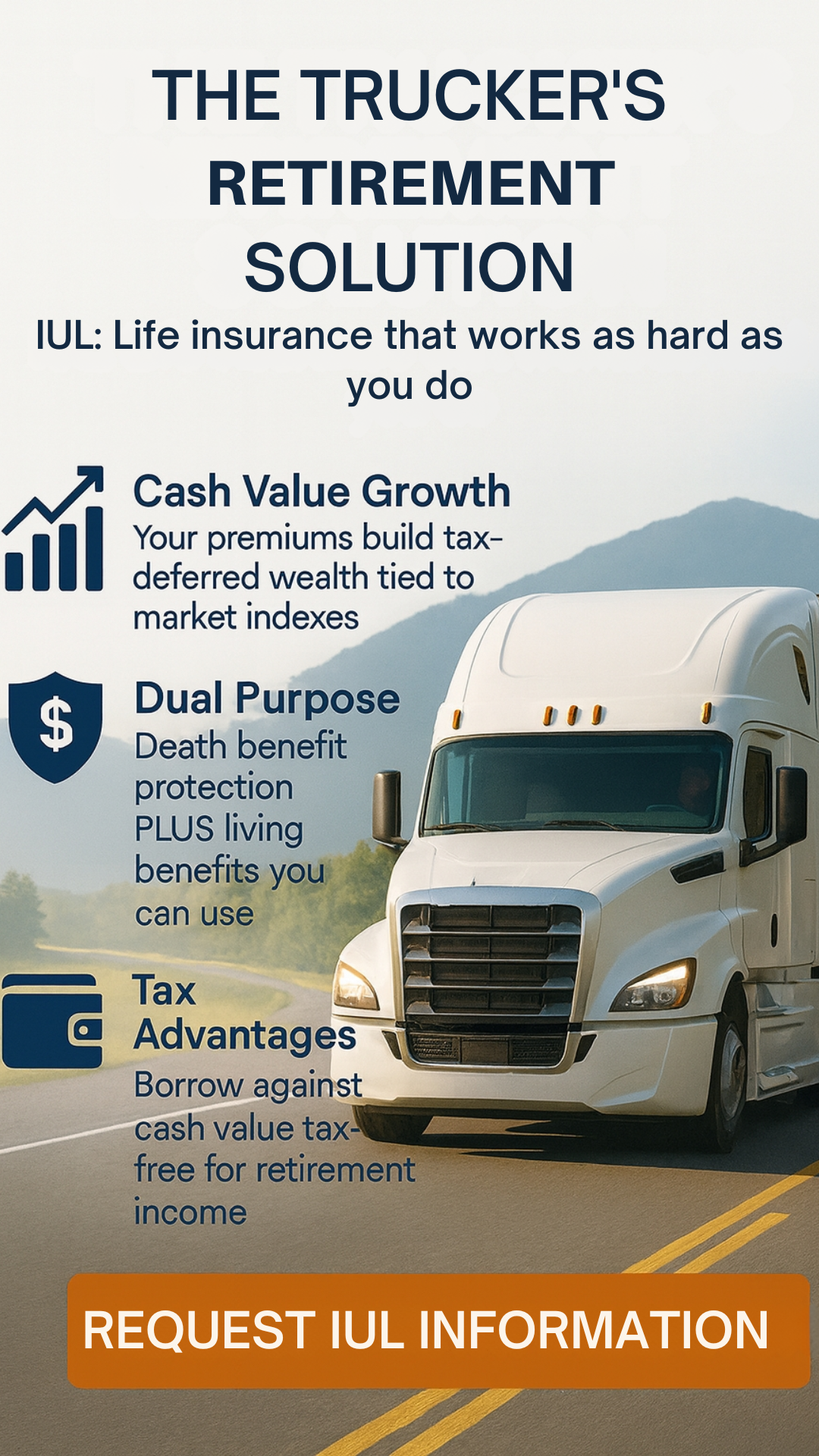 My Affordable Trucker Insurance Facebook ad