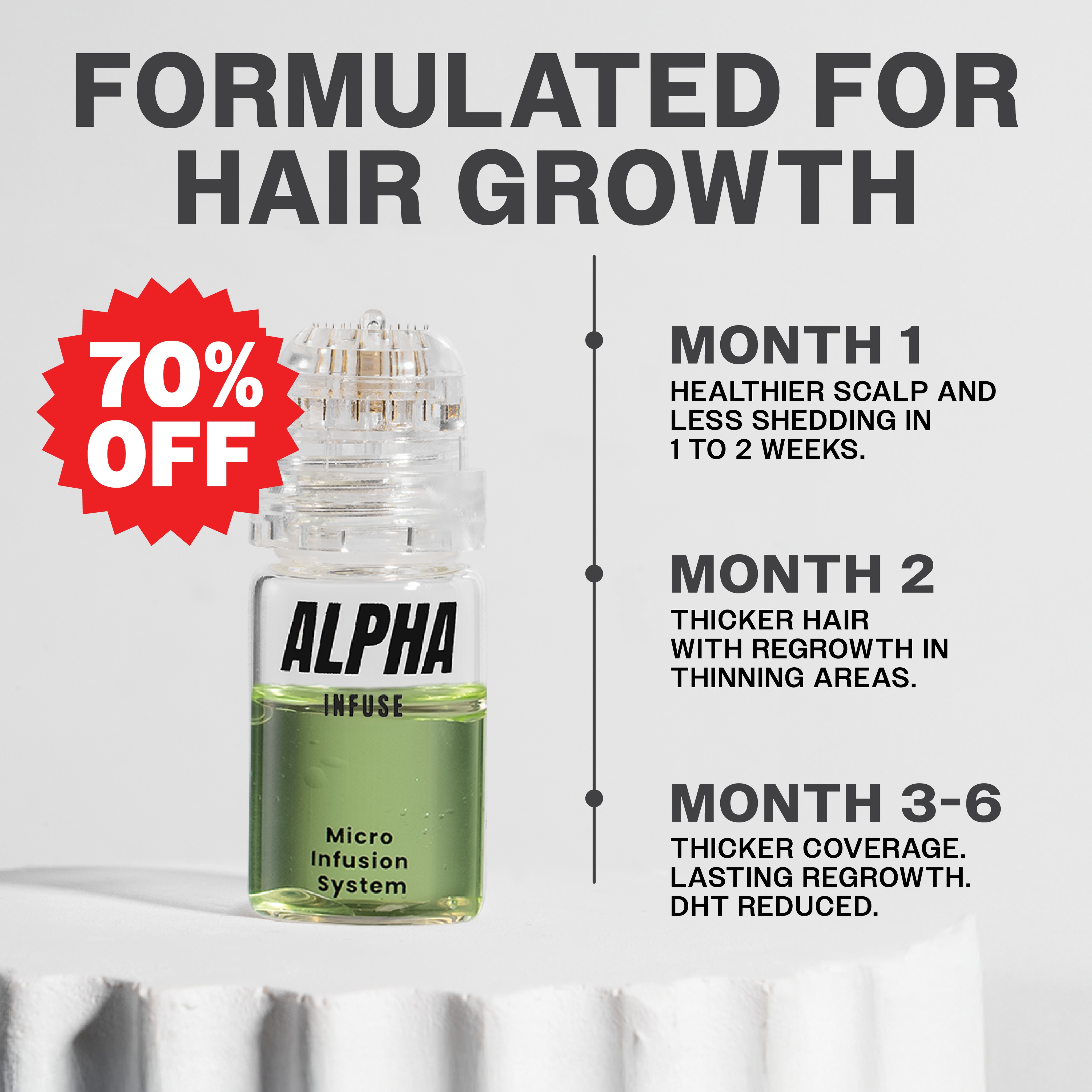 AlphaInfuse Facebook ad