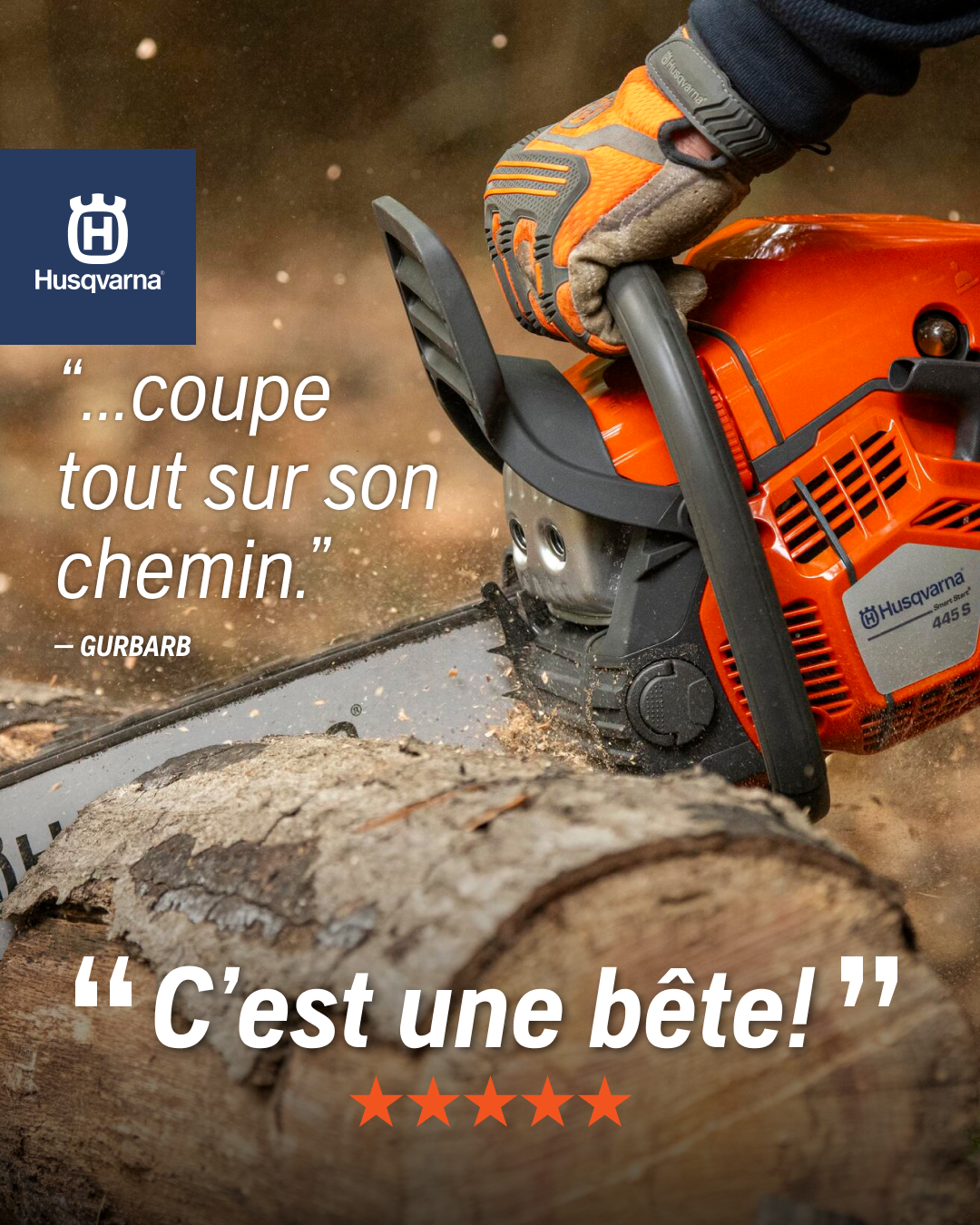 Husqvarna Facebook ad