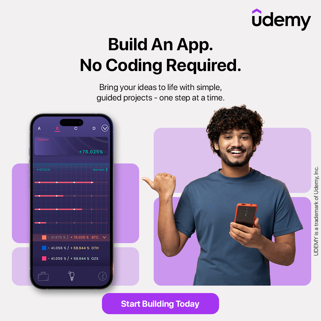 Udemy Facebook ad