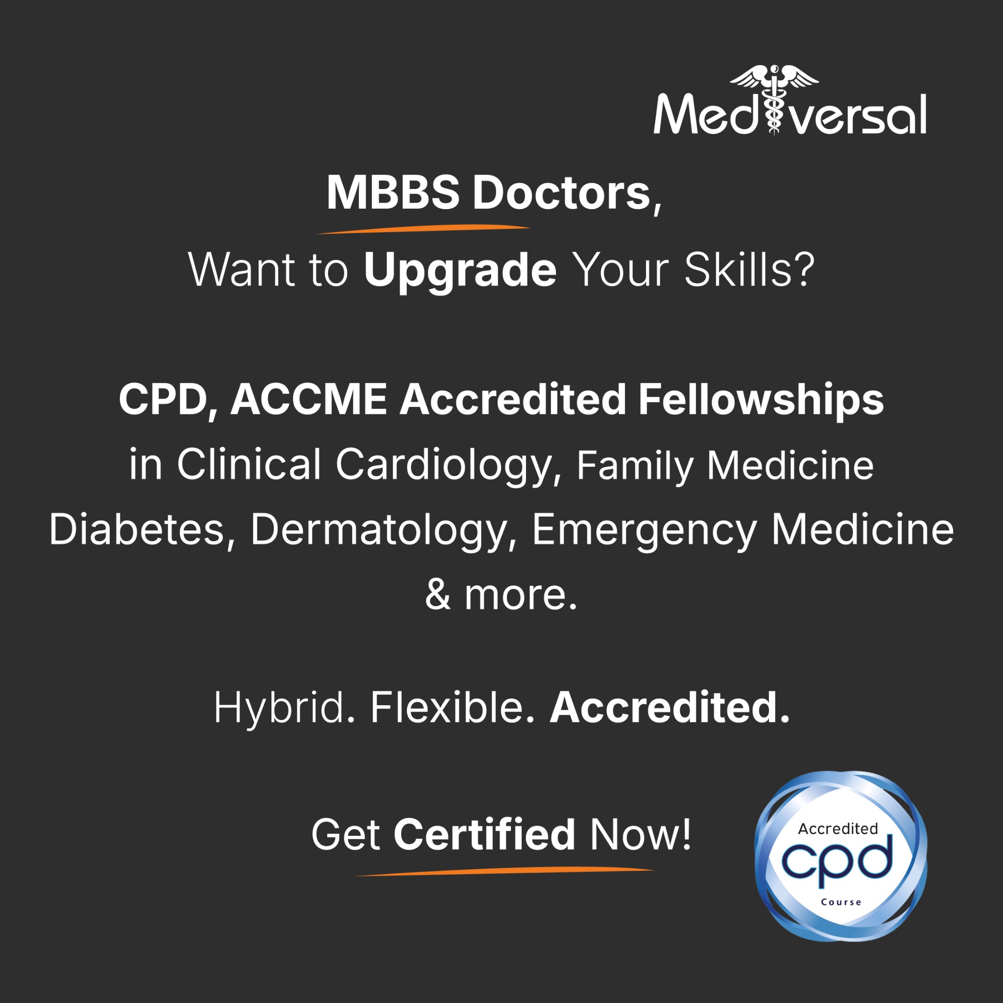Mediversal Academy Facebook ad