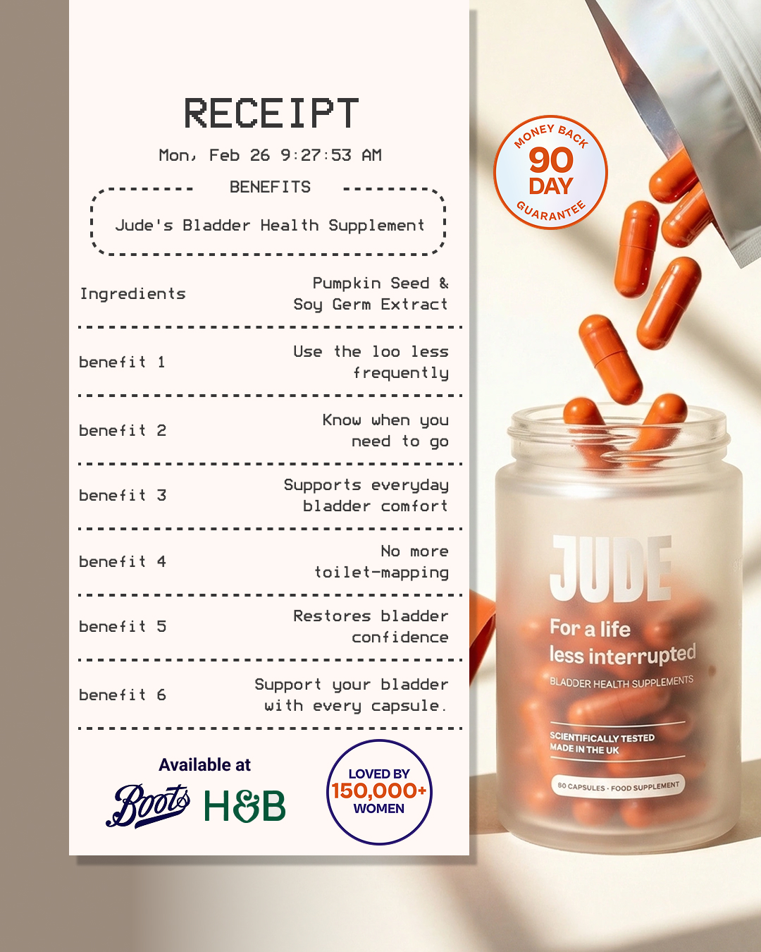 Jude Facebook ad