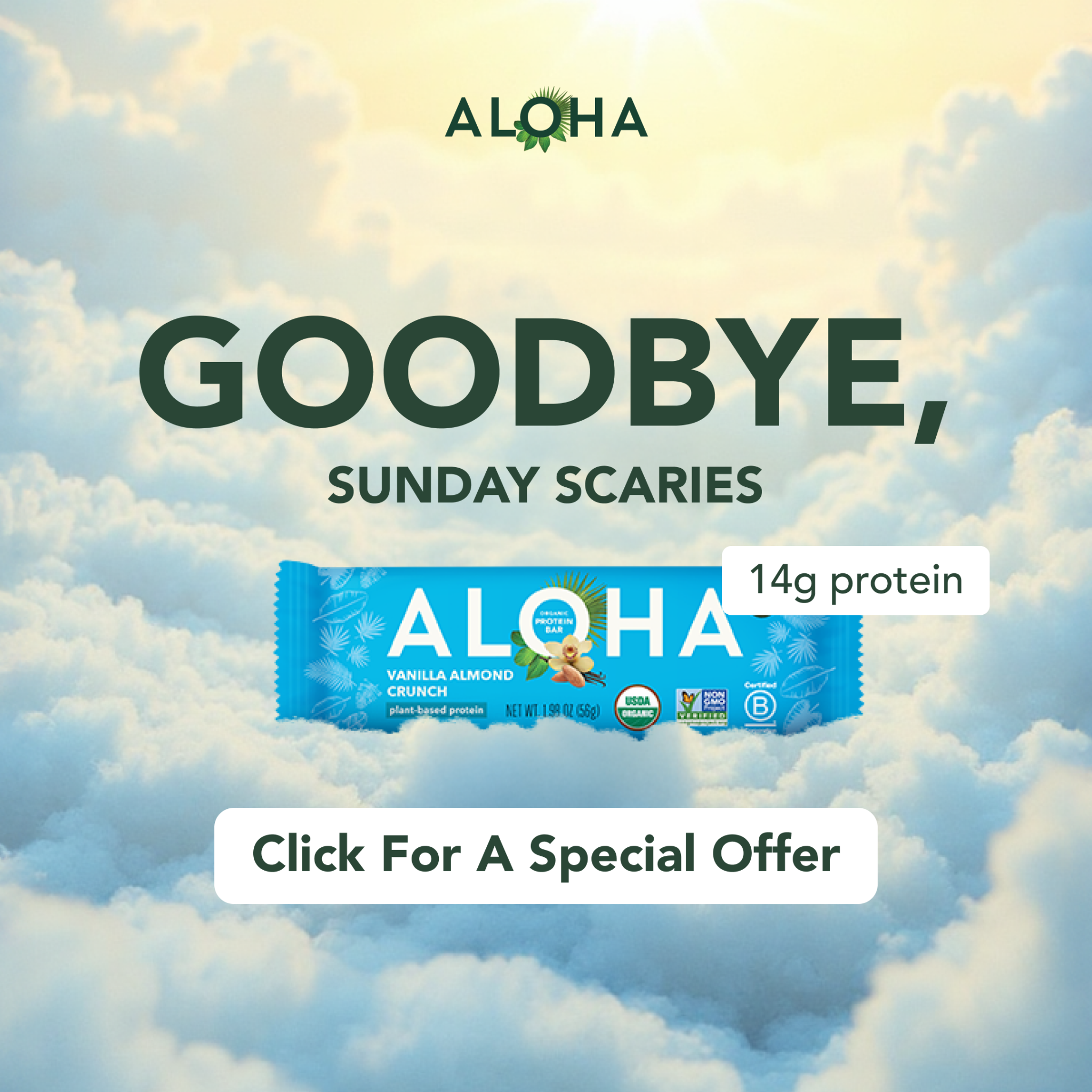 ALOHA Facebook ad