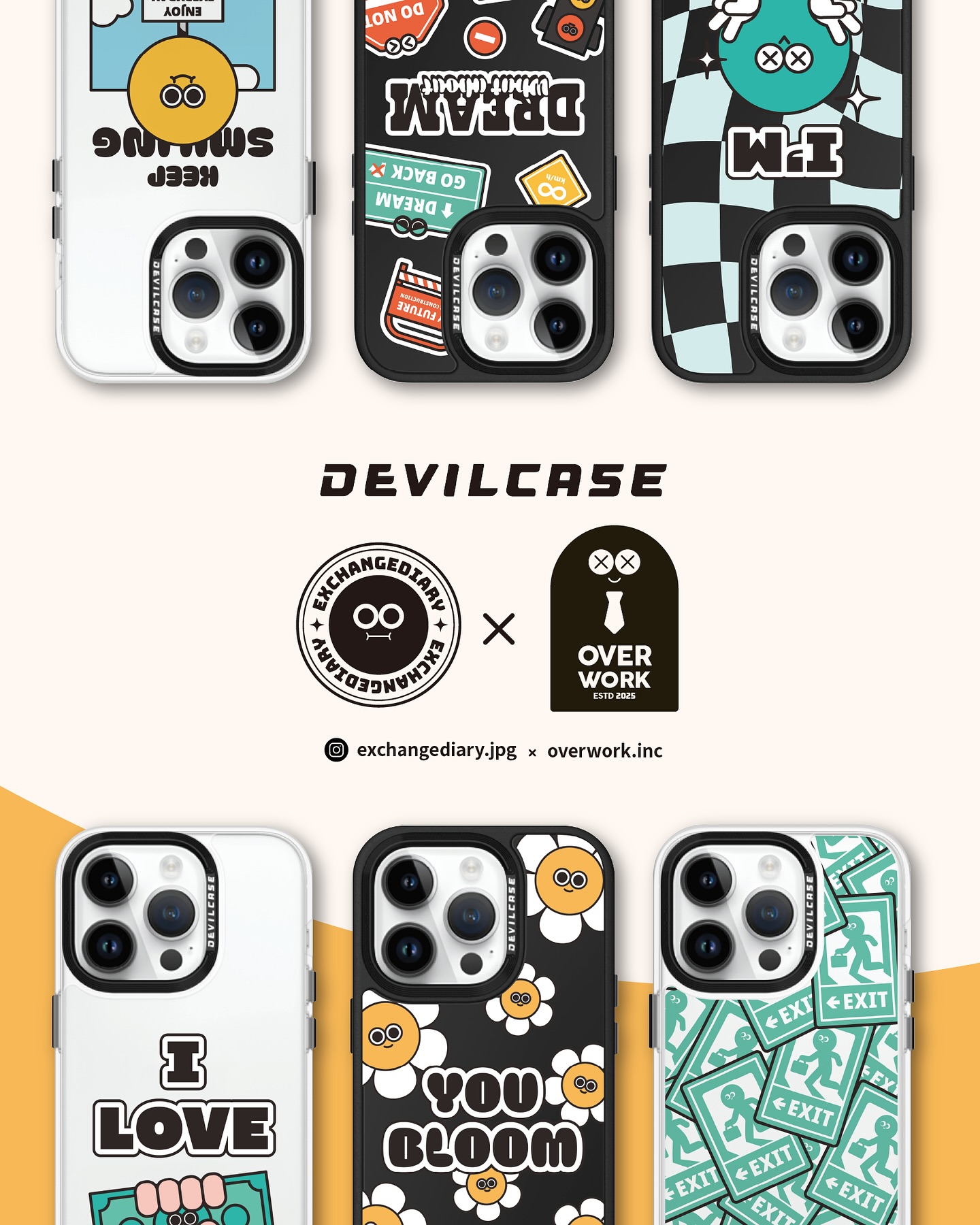 交換日記Exchange Diary Facebook ad: 【交換日記 x DEVILCASE 上架啦!】