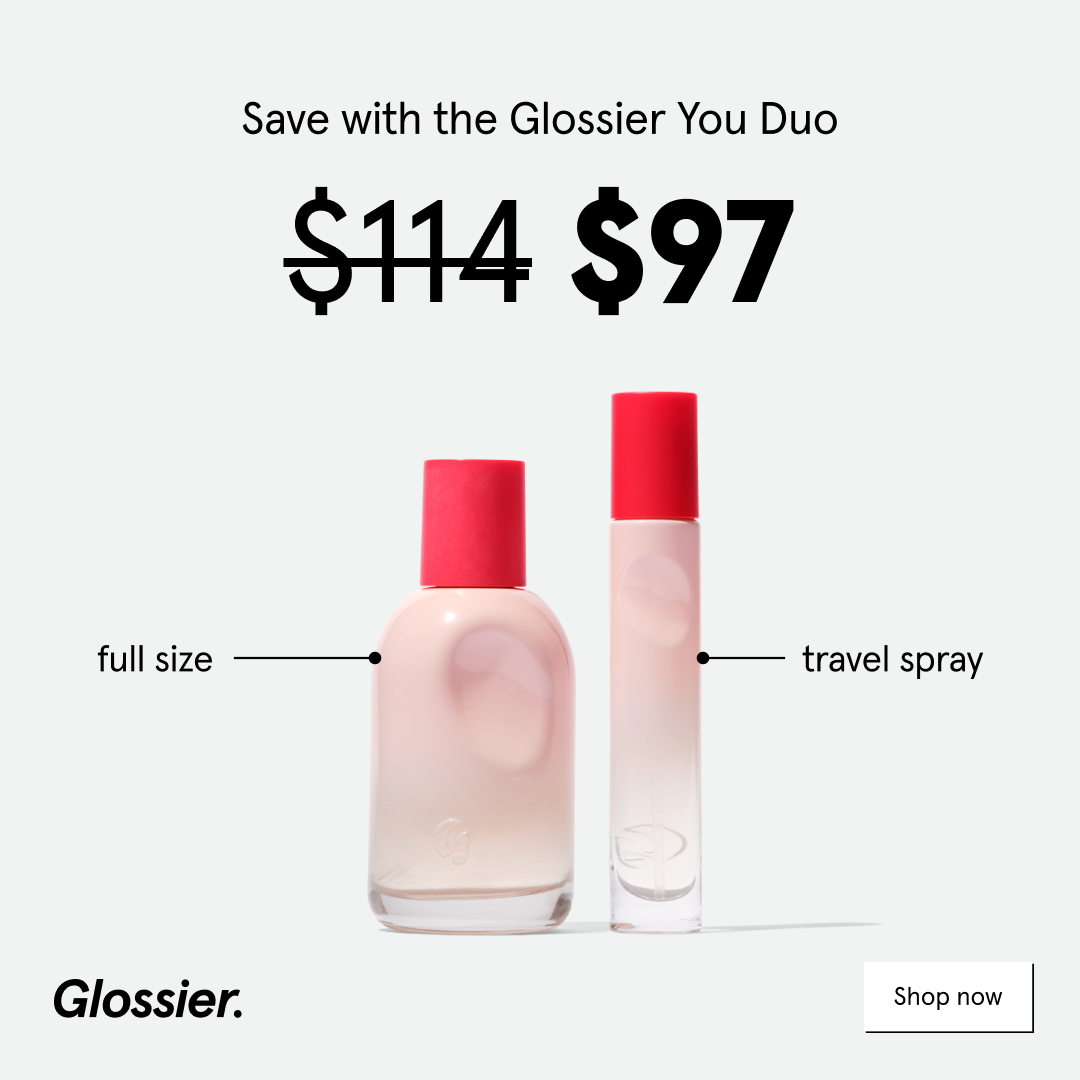 Glossier Facebook ad