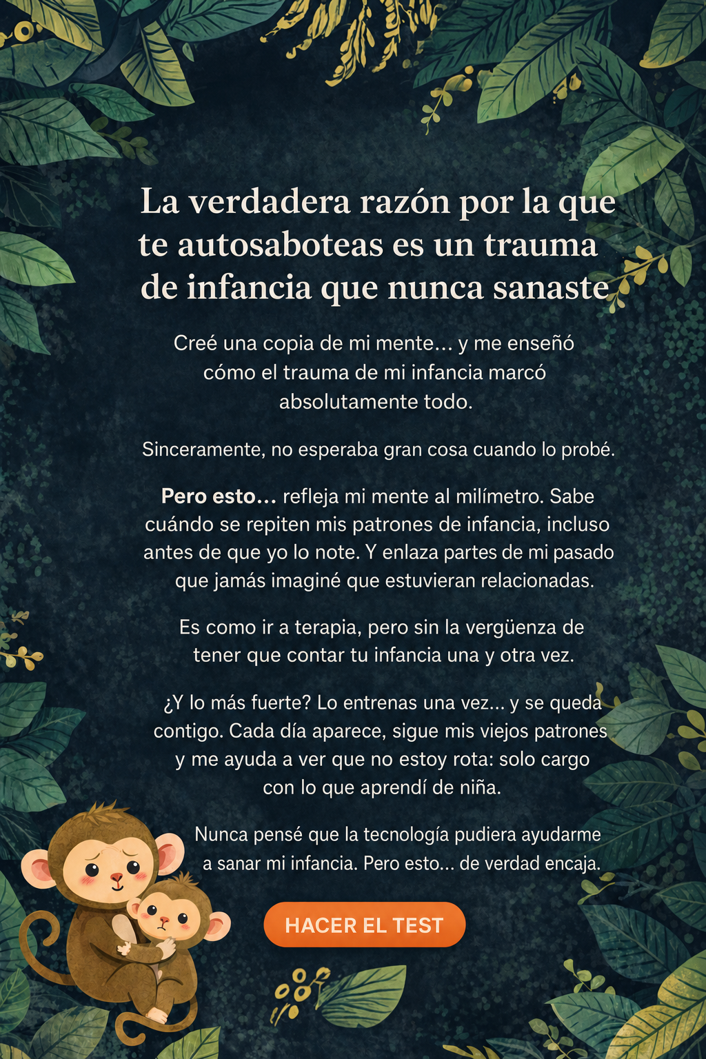 Copymind: sanación con IA Facebook ad