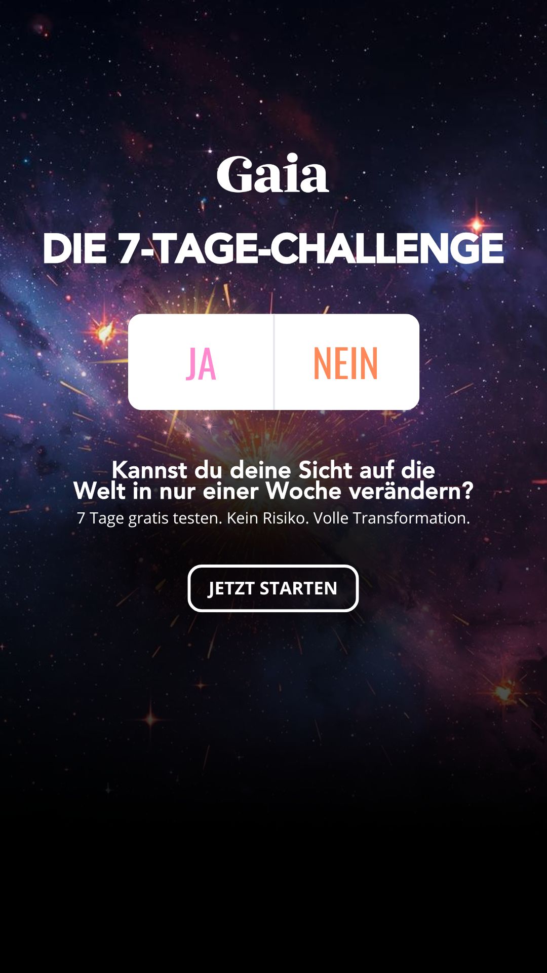 Wir sind Gaia Facebook ad