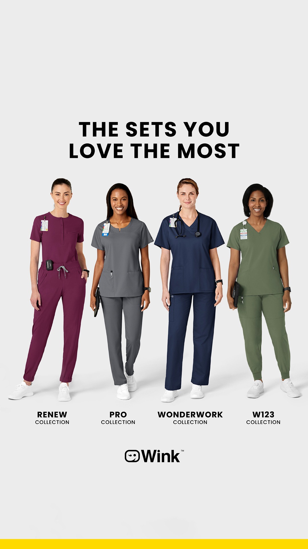 Wink Scrubs Facebook ad