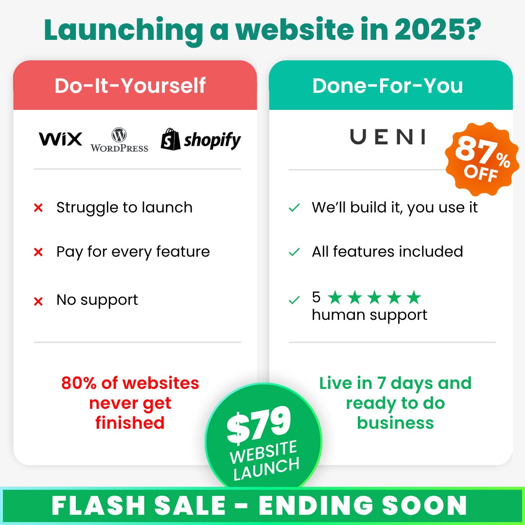 UENI.com Facebook ad
