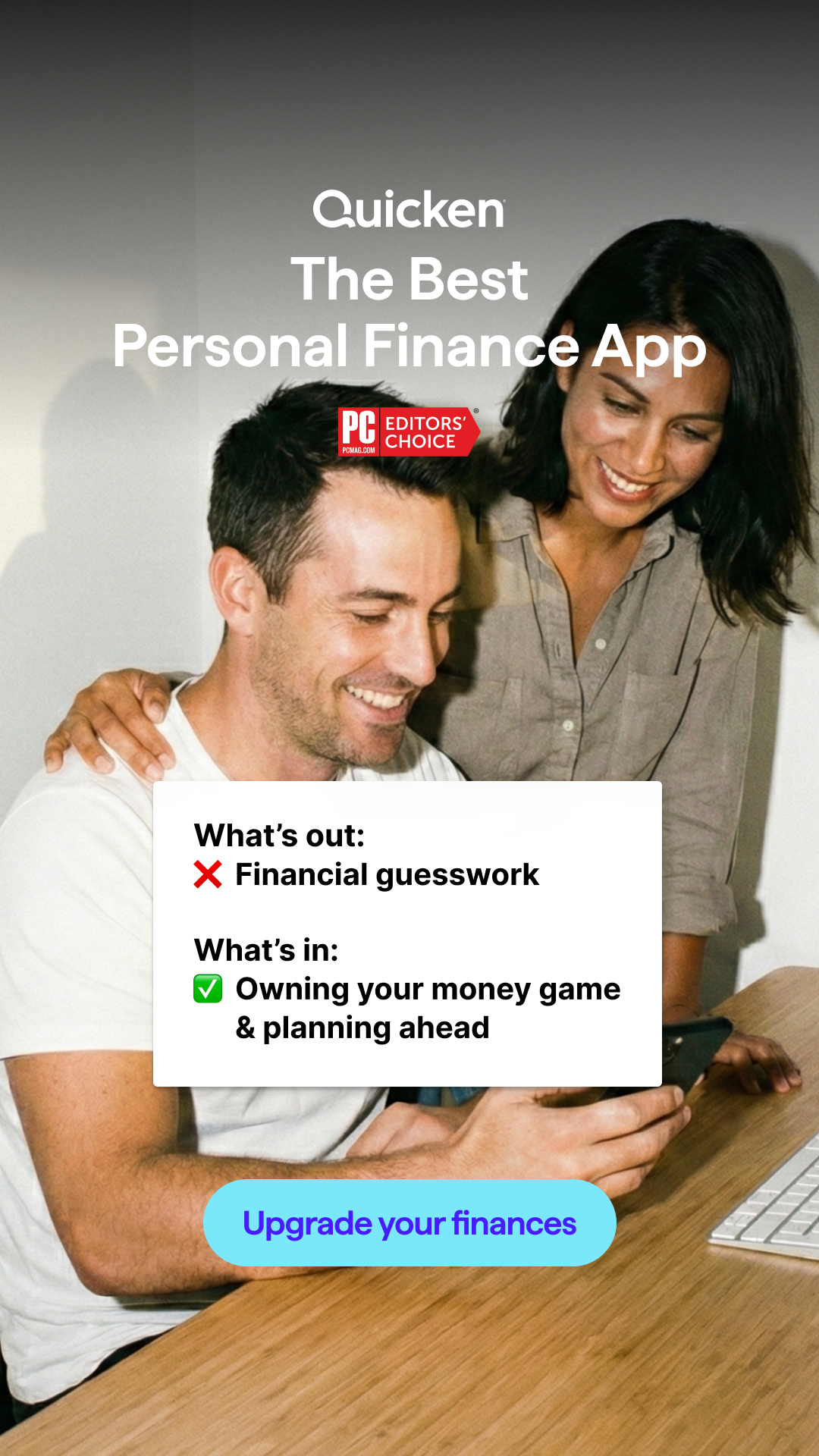 Quicken Facebook ad