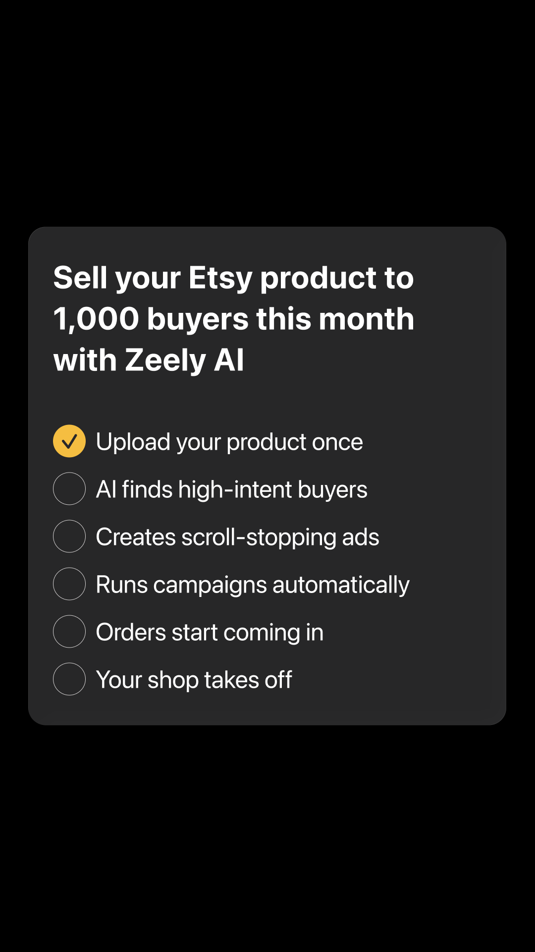 Zeely Facebook ad