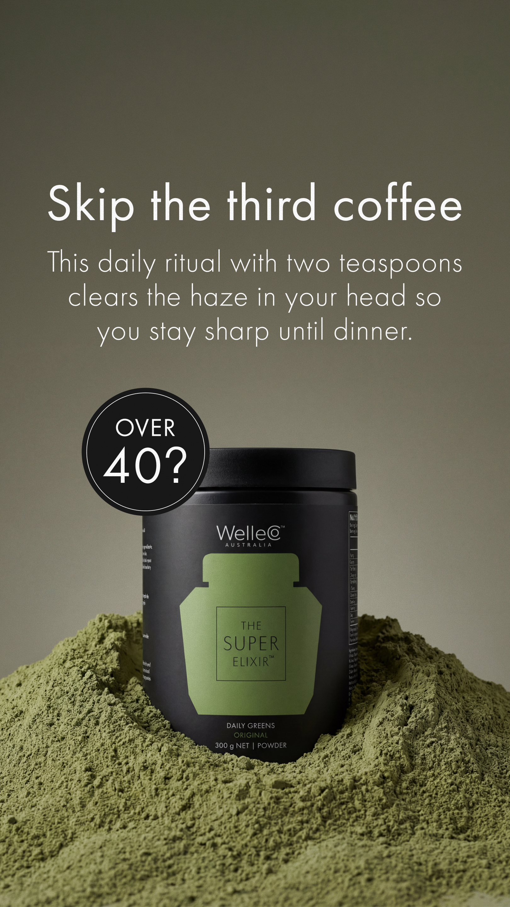 WelleCo Facebook ad