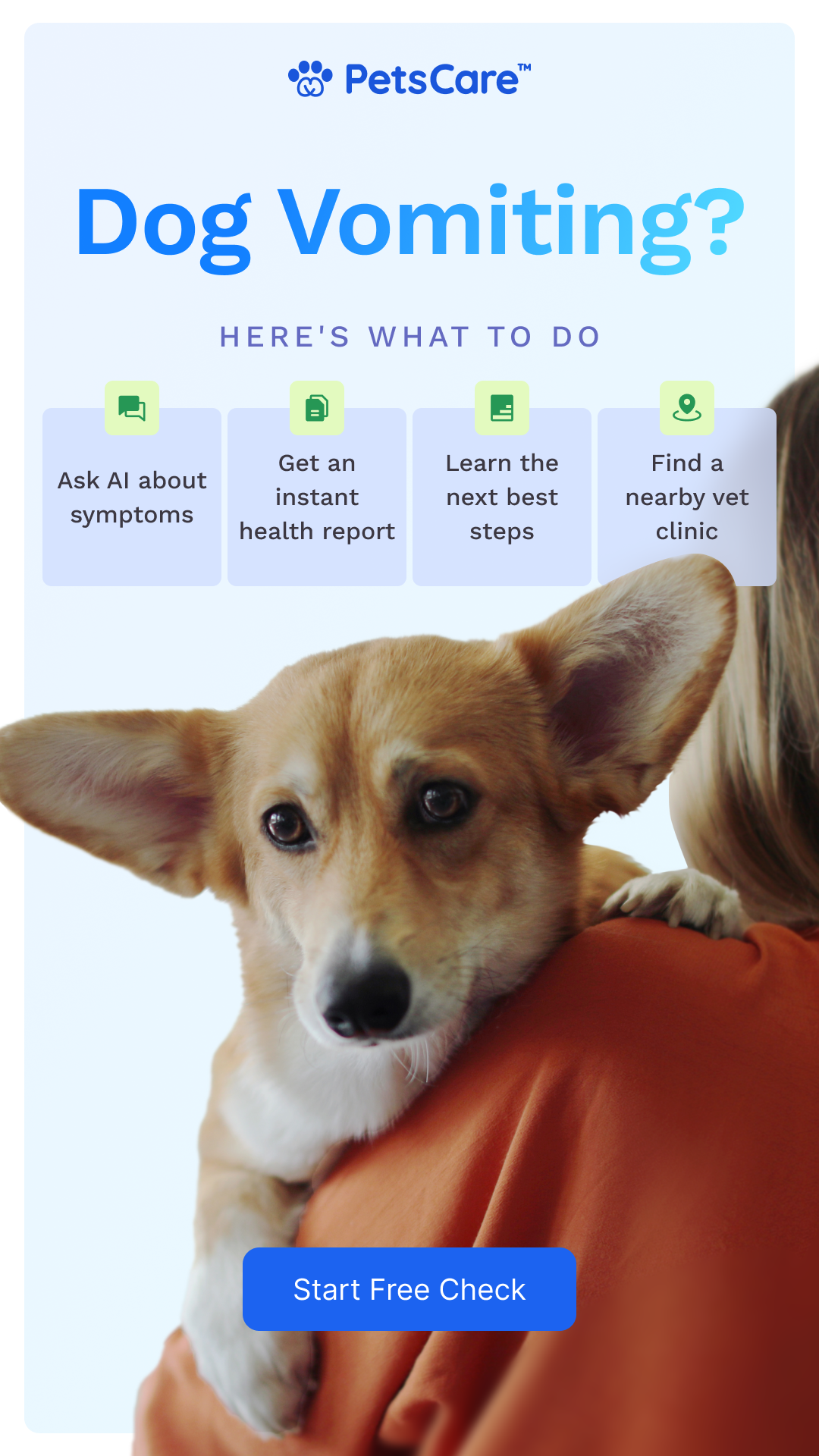 PetsCare.com Facebook ad