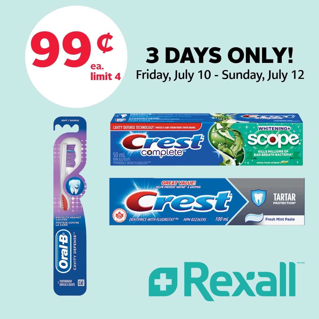 Rexall Drugstore Facebook ad