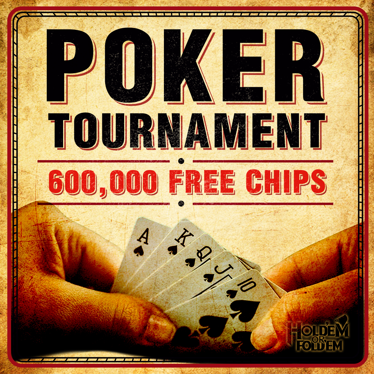 Holdem or Foldem Facebook ad: Holdem or Foldem!