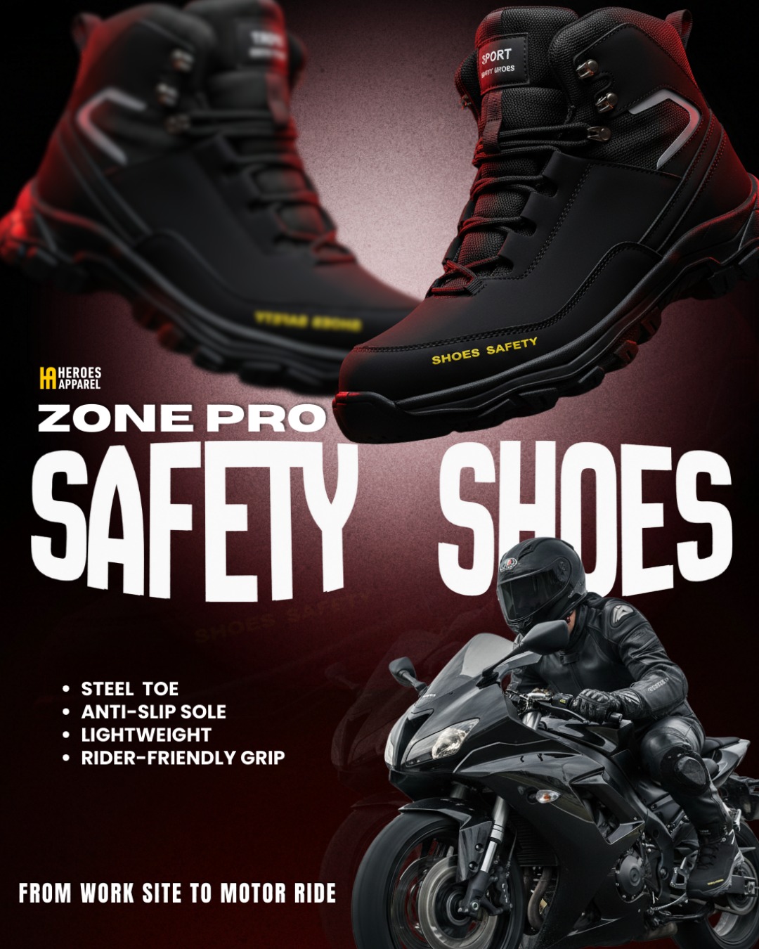 Heroes Apparel Facebook ad