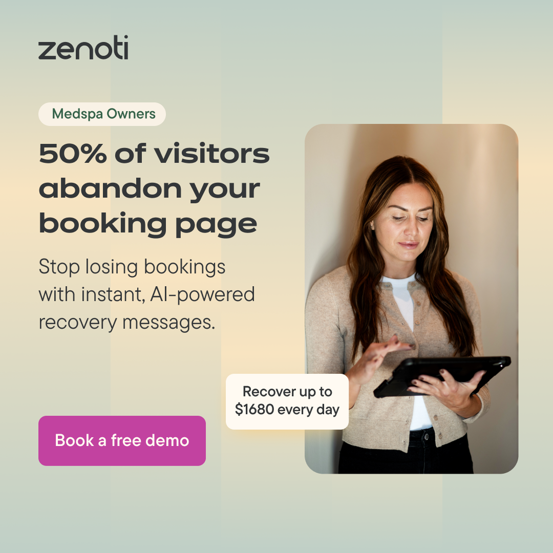 Zenoti Facebook ad