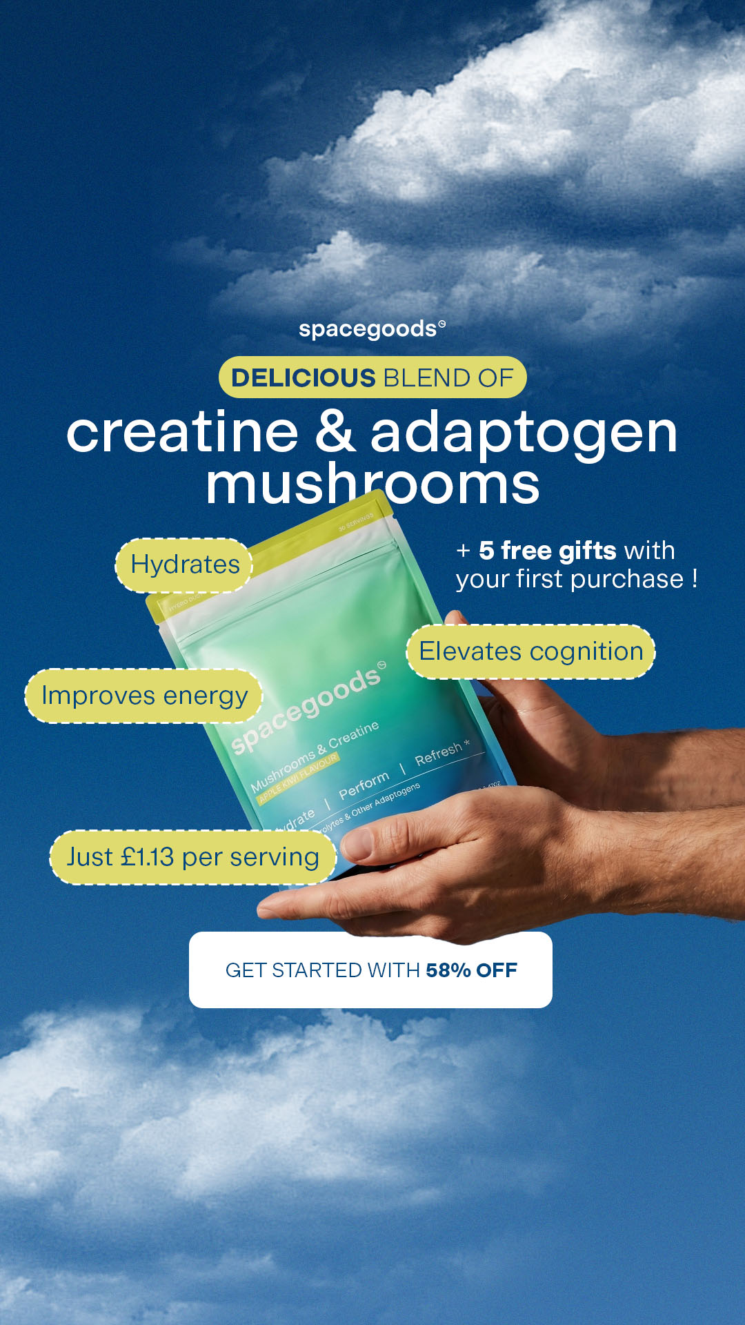 Spacegoods Facebook ad