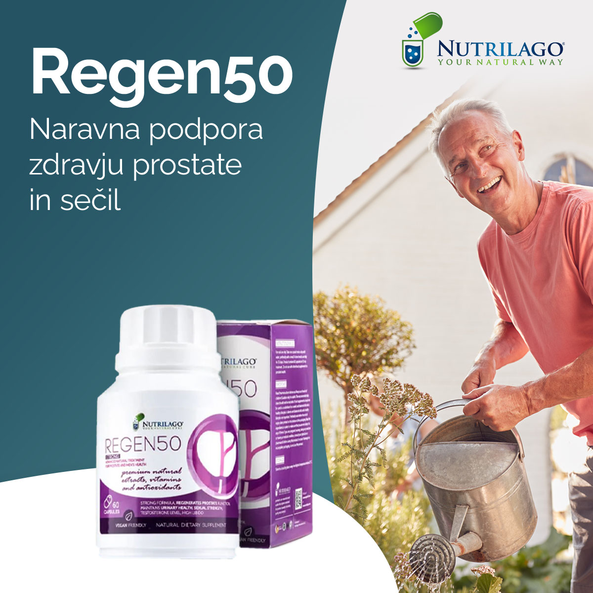 Nutrilago Slovenija Facebook ad