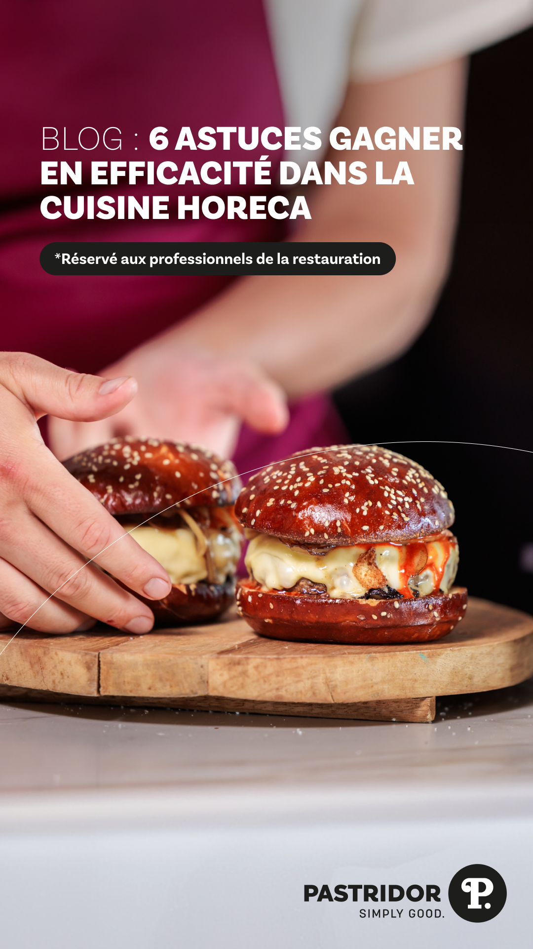 Pastridor Facebook ad: Des blogs pleins d'astuces de cuisine
