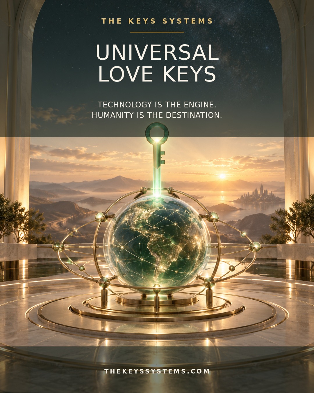 The Keys Records Facebook ad: UNIVERSAL LOVE KEYS