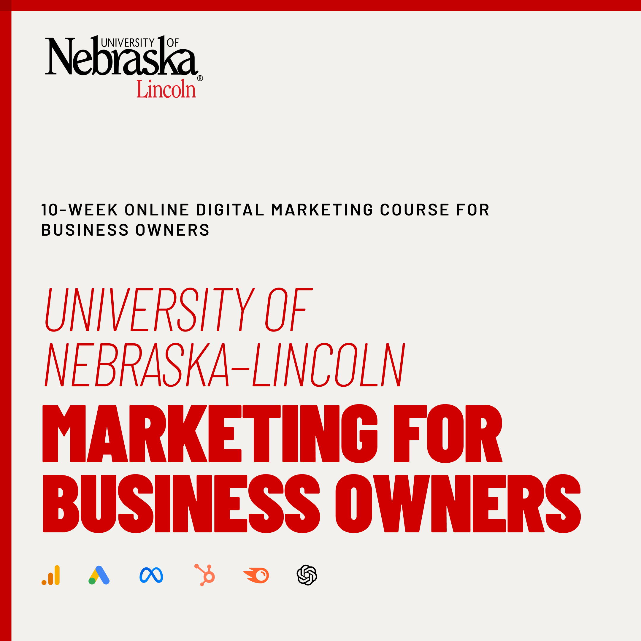 University of Nebraska-Lincoln Facebook ad