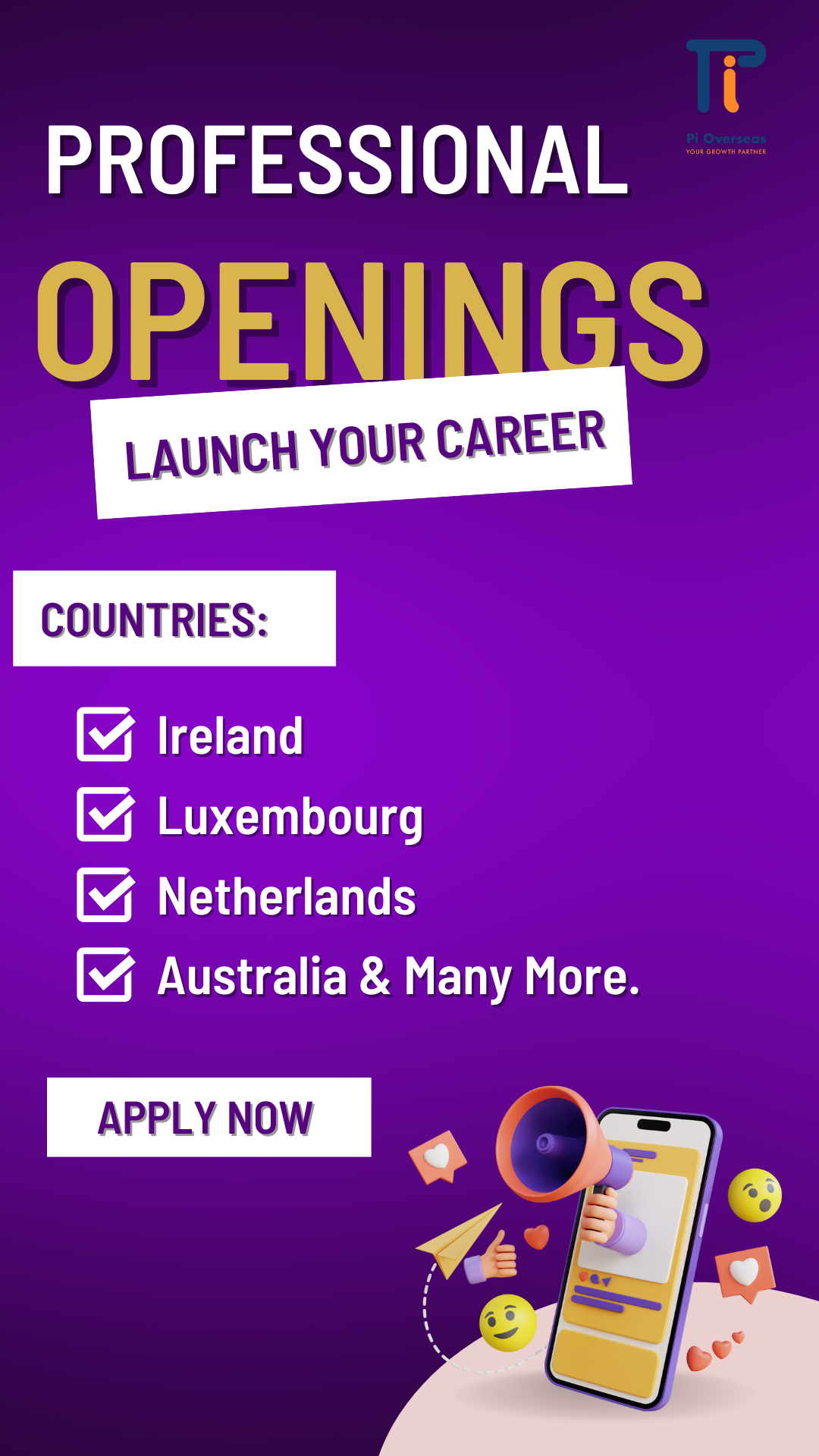 Pioverseasvisa Facebook ad
