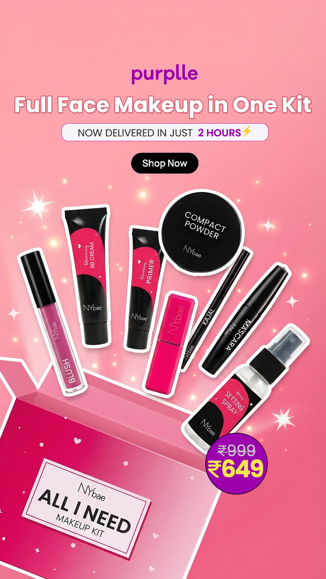 Purplle India Facebook ad from Jun 17, 2026