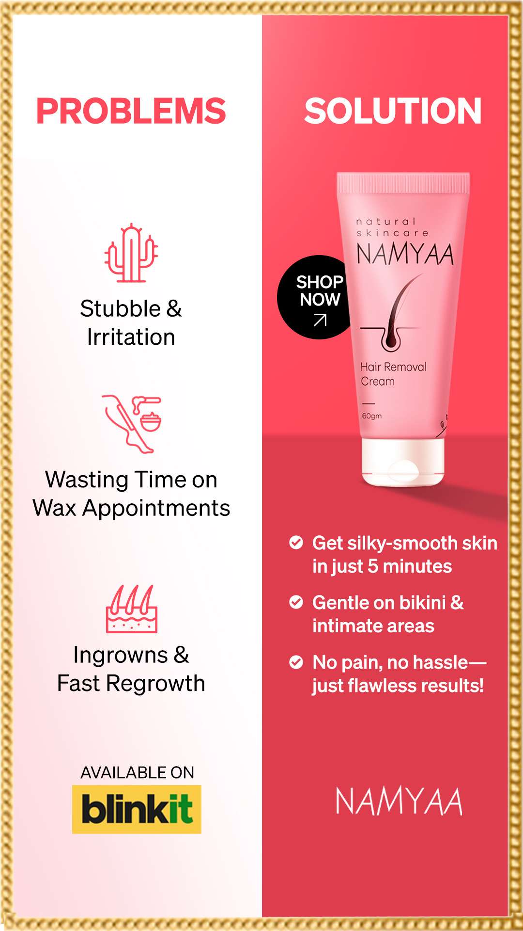 Namyaa Care Facebook ad