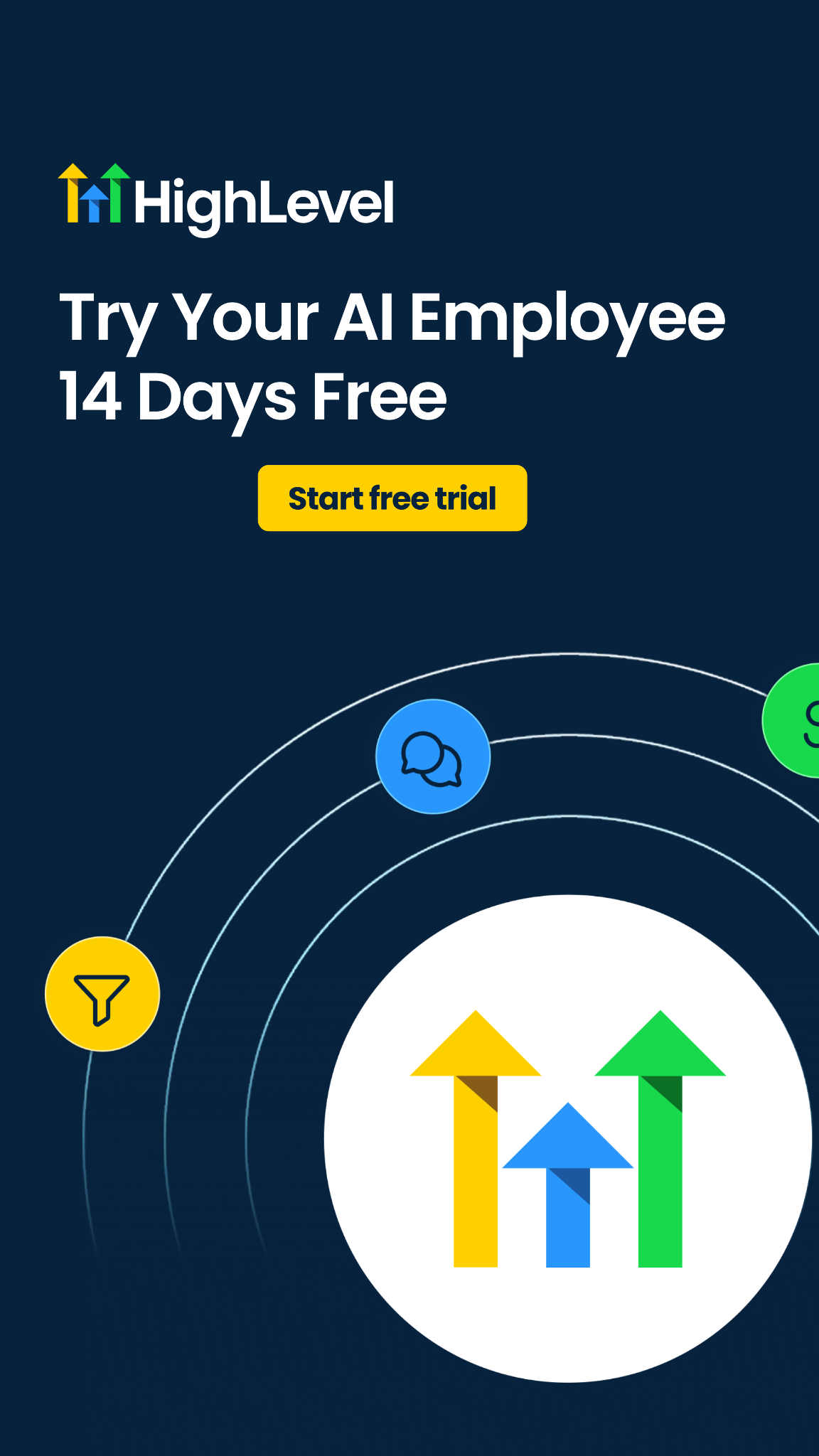 Konstantin Facebook ad: Try Go High Level for 14 Days And Bonus Ad Course