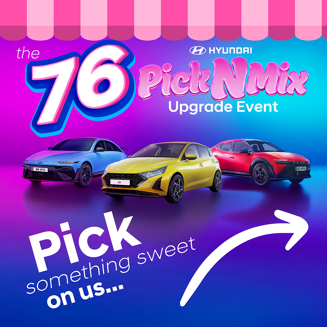 Smiths Hyundai Peterborough Facebook ad: Pick n Mix Event On Now