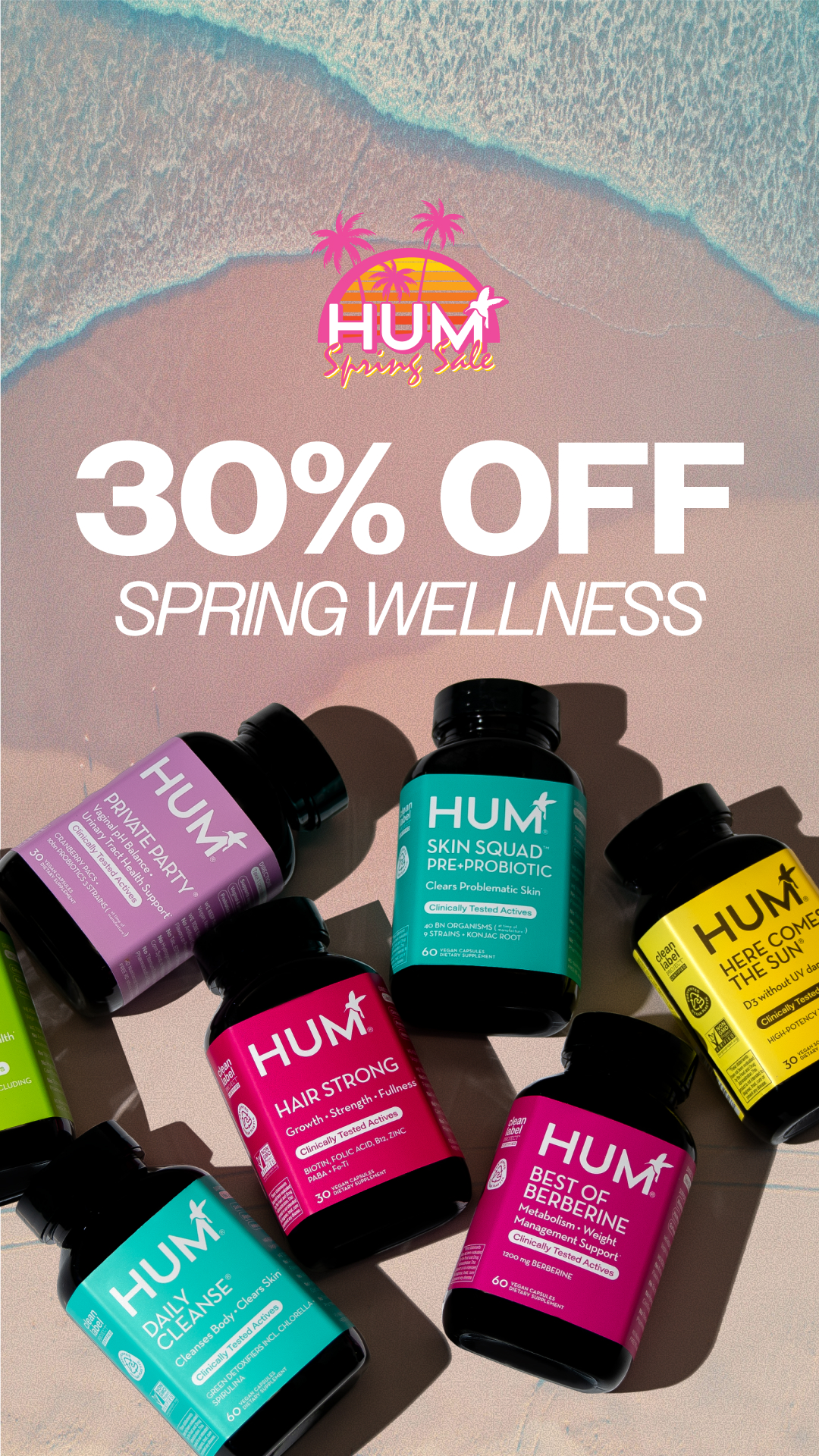 HUM Nutrition Facebook ad