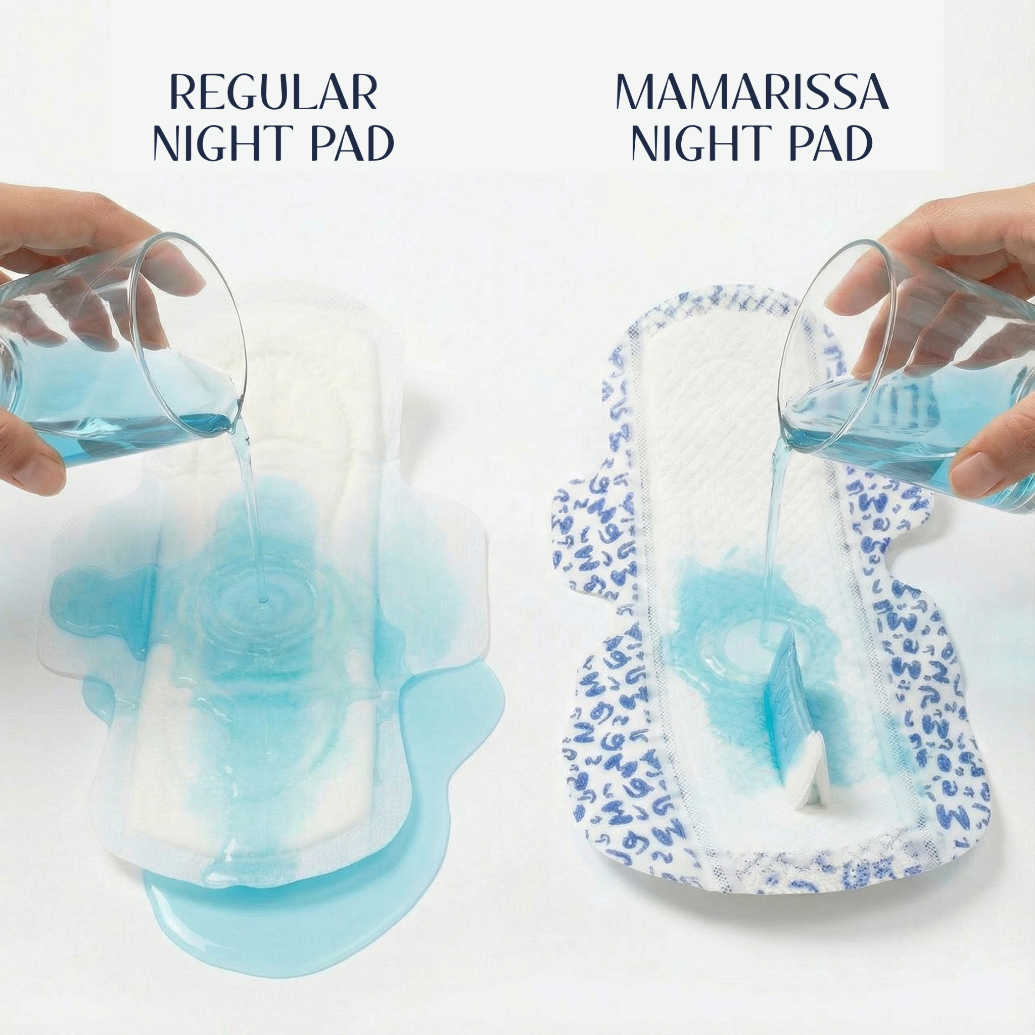 Mamarissa Facebook ad: What if your night pad could do more?