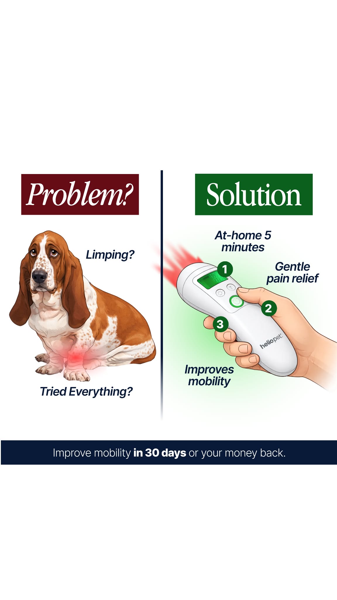 Helio Pet Facebook ad