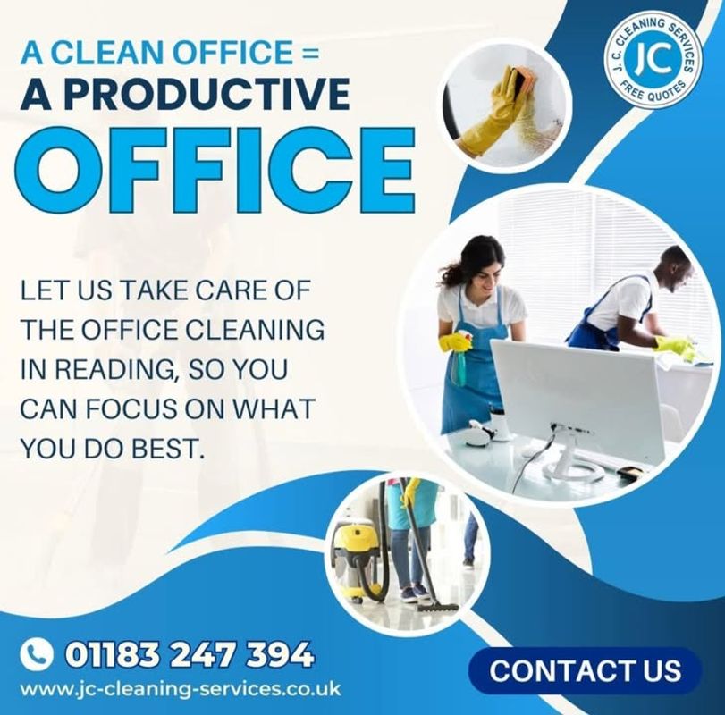 J.C Cleaning Services Reading Facebook ad