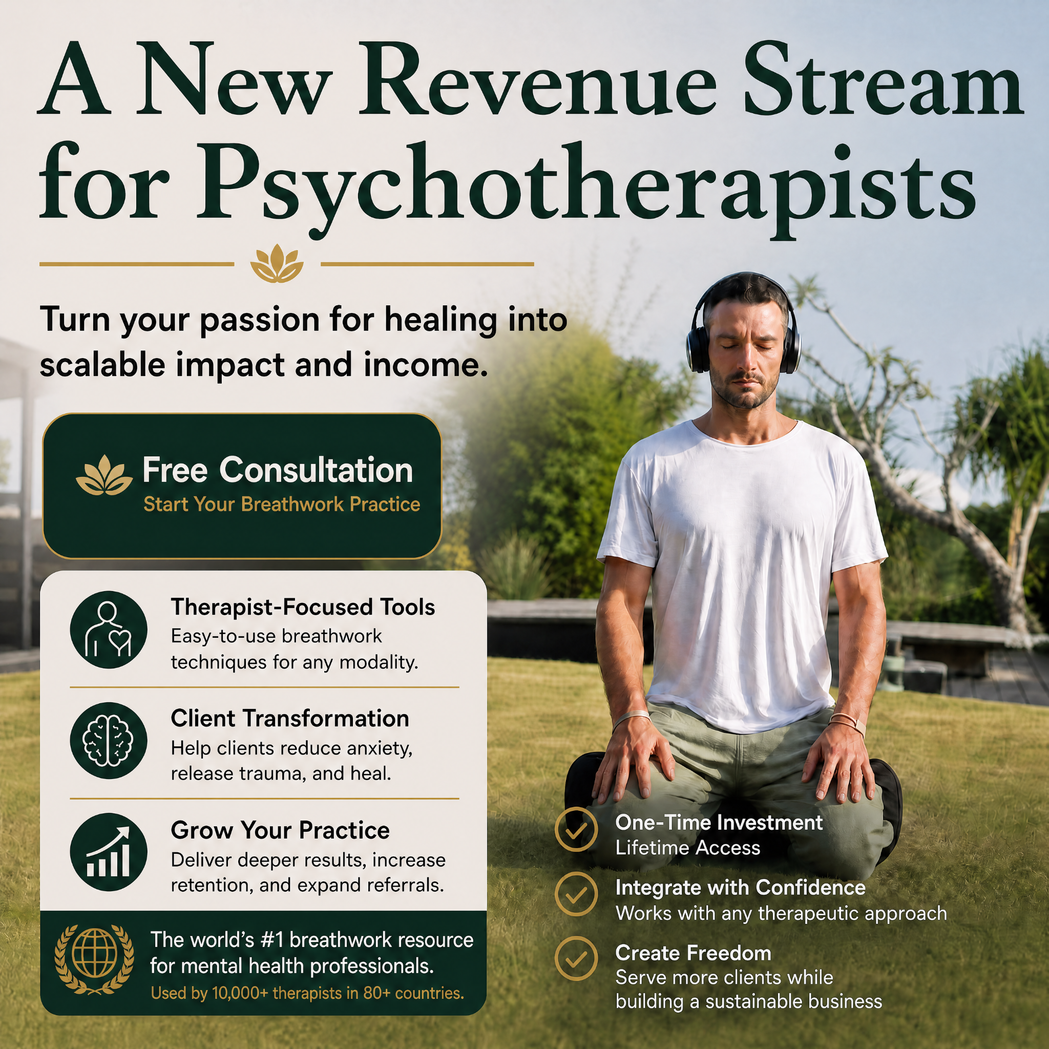 9D Breathwork Facebook ad