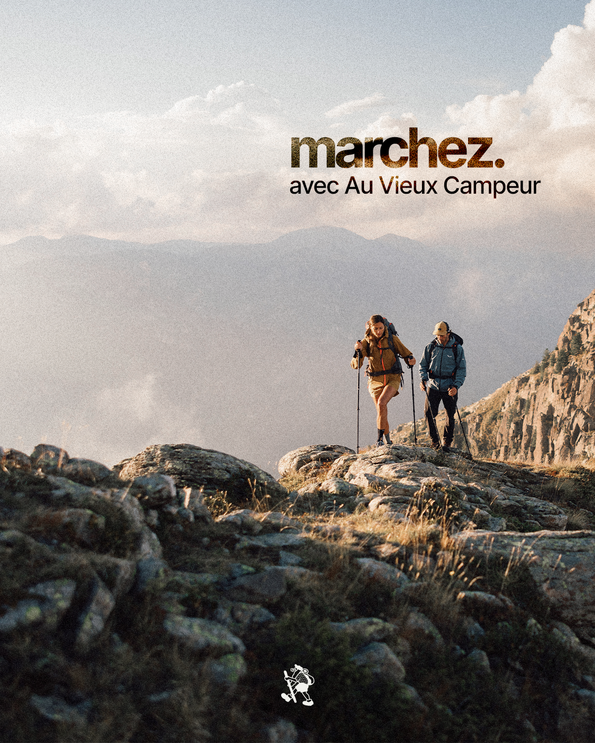 Au Vieux Campeur Facebook ad