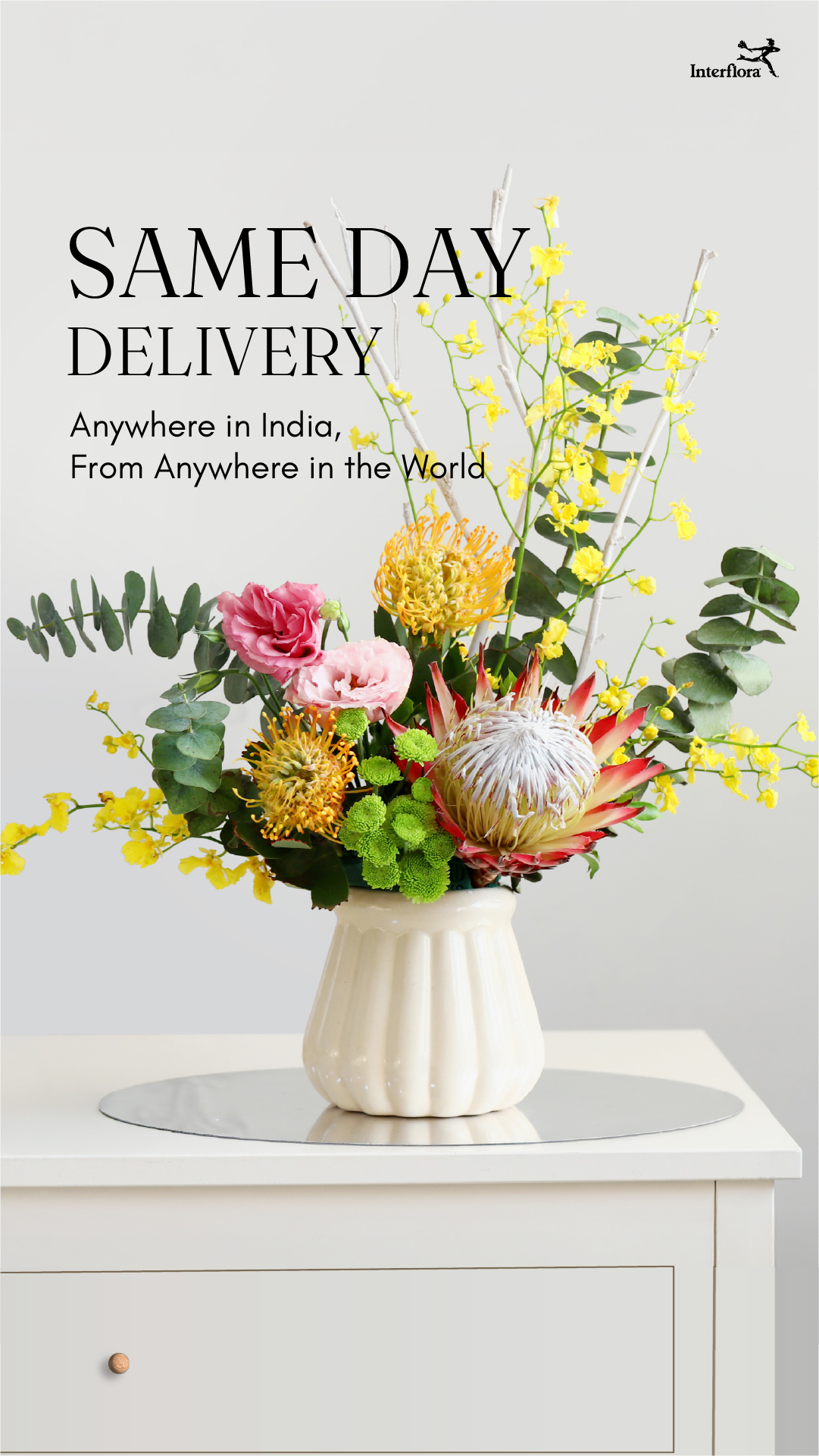 Interflora India Facebook ad