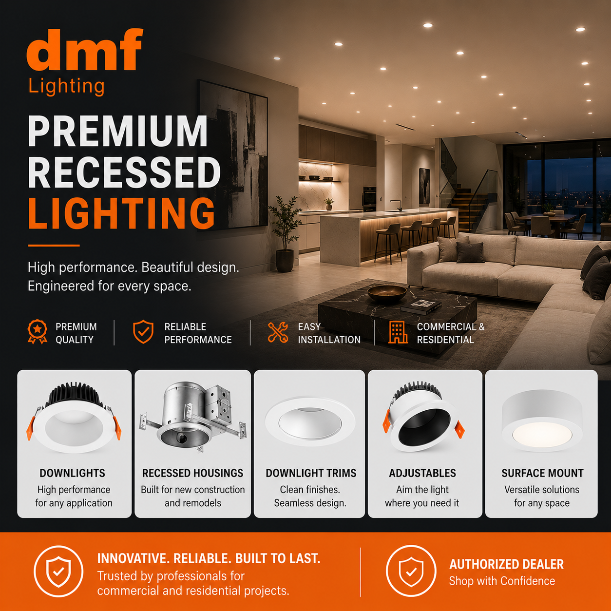 Prolighting Facebook ad: Professional Grade Lighting