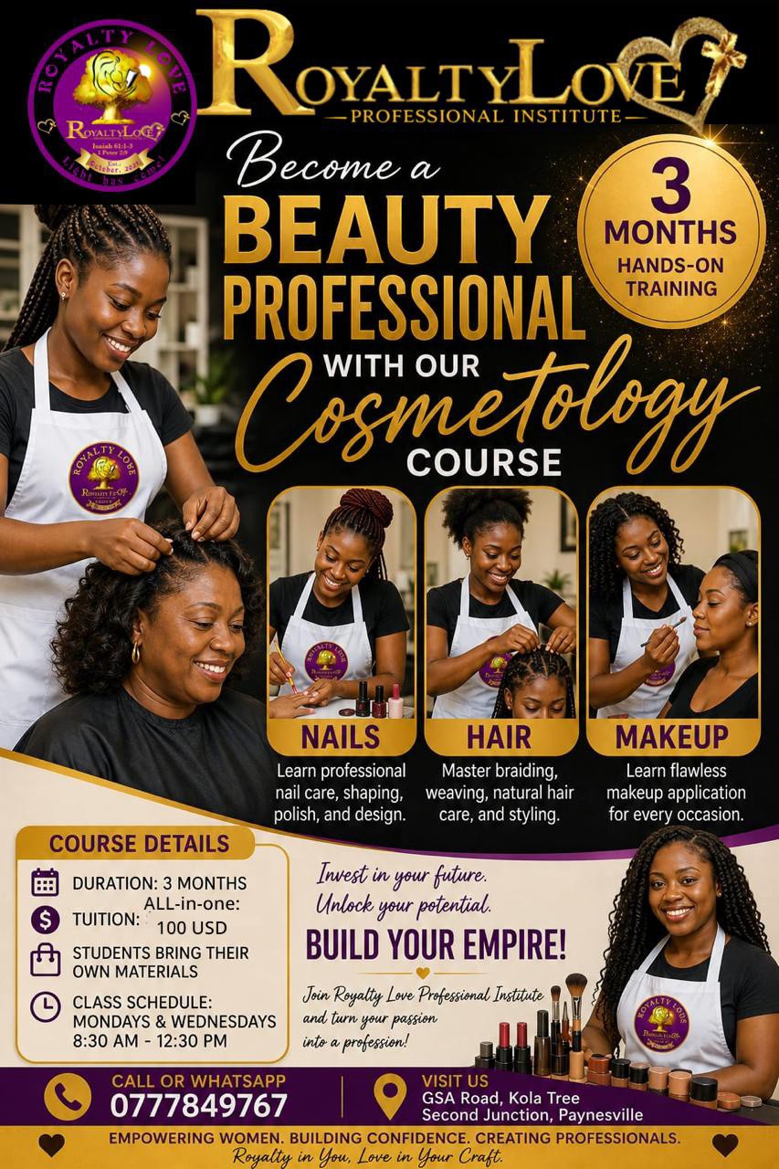 Royalty Love Professional Institute Facebook ad