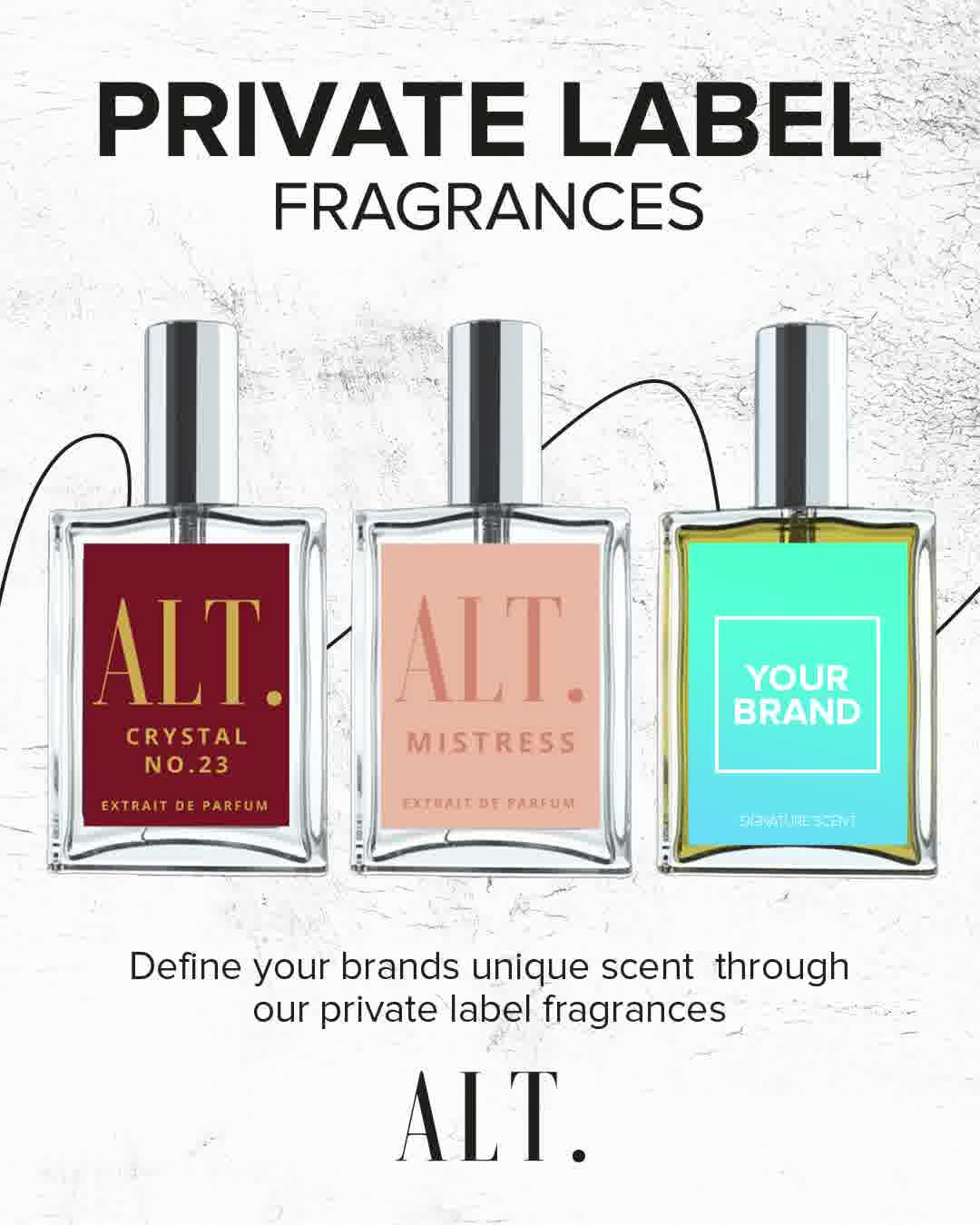 ALT. Fragrances Facebook ad: Sign up for a free consultation