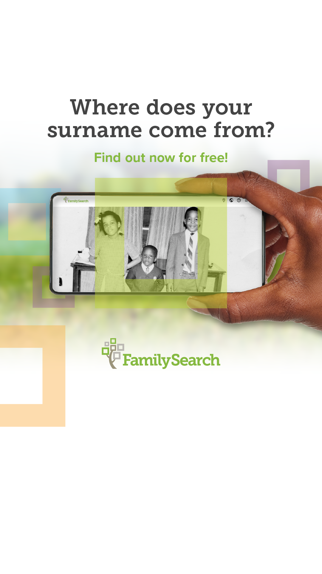FamilySearch Facebook ad