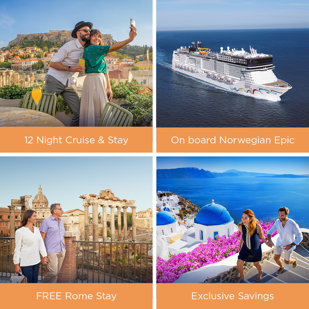CruiseKings Facebook ad: NCL PRICE DROP: Save up to £1340 on this Med Cruise with…