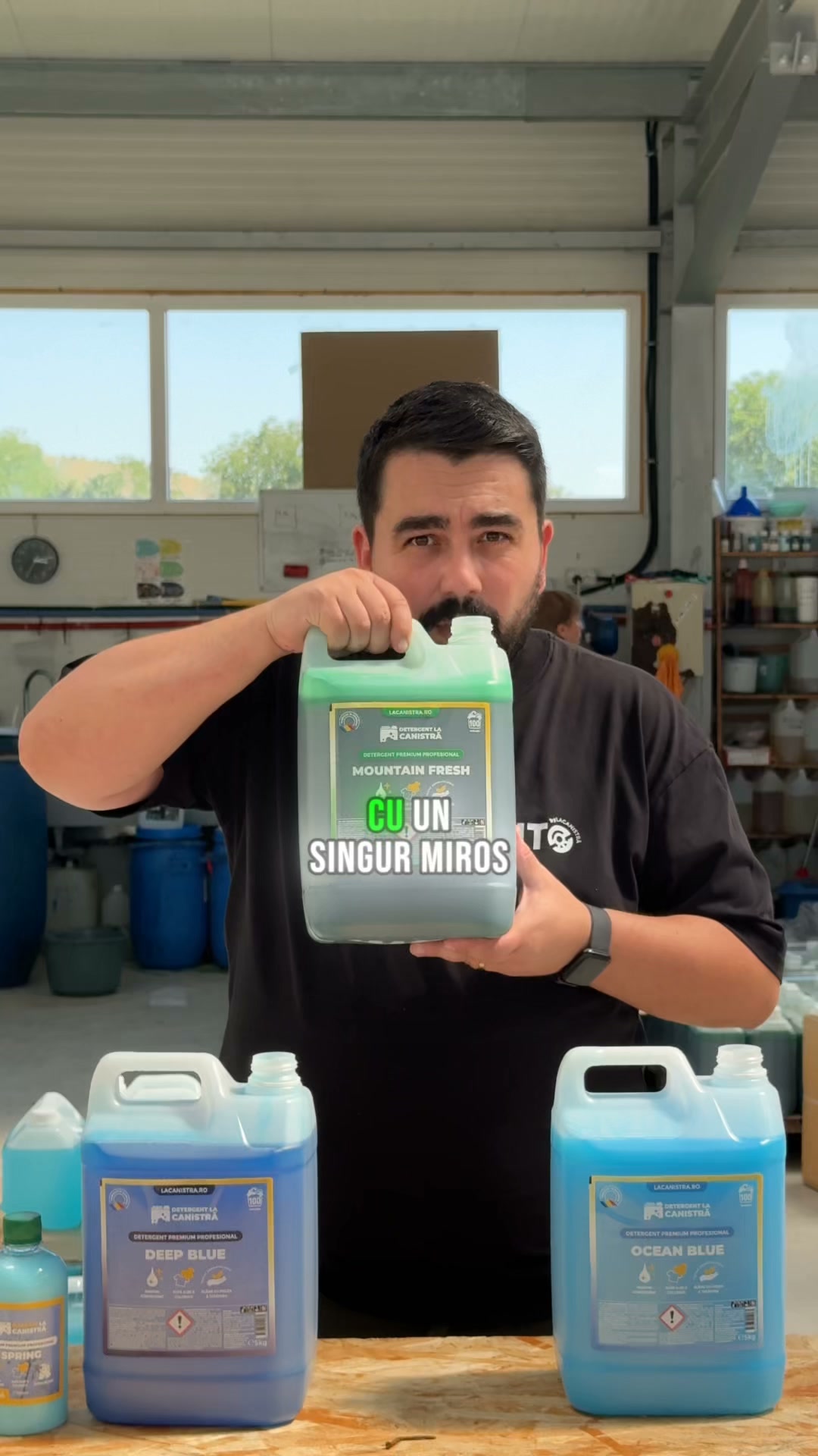 LaCanistra.ro Facebook ad: Detergent din Fabrică - Direct la Tine