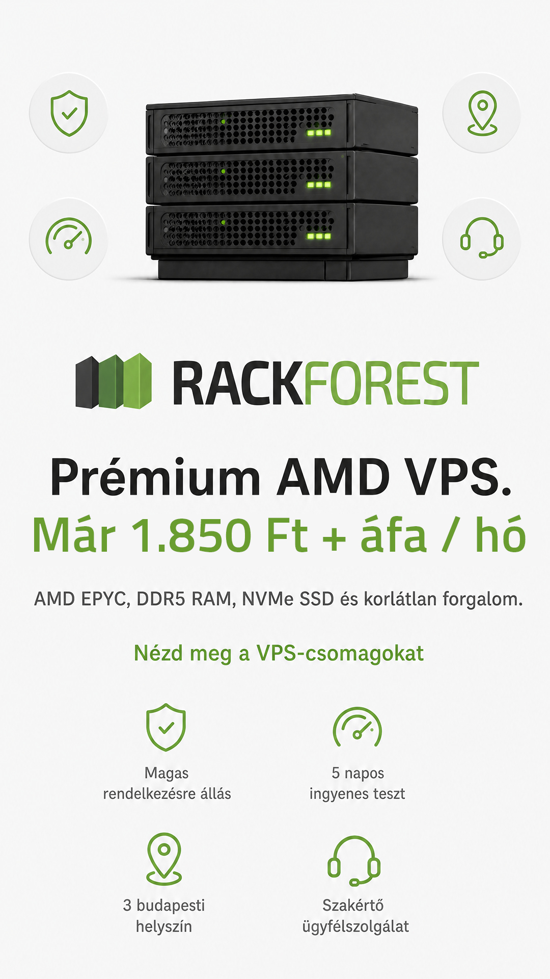 RackForest Facebook ad from Aug 17, 2026