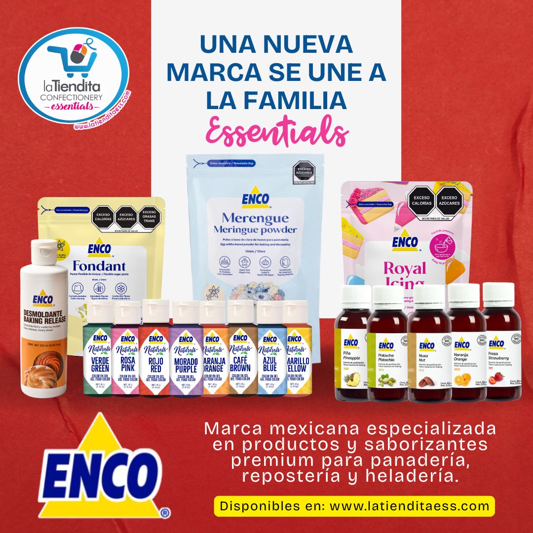 La Tiendita C. Essentials Facebook ad: ENCO llega para elevar tus creaciones.