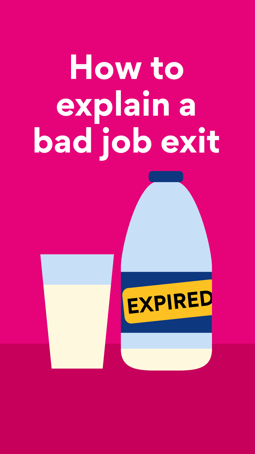 SEEK Facebook ad: Job ended badly? Here's how to explain it